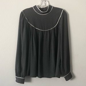 Who What Wear Long Sleeve Blouse